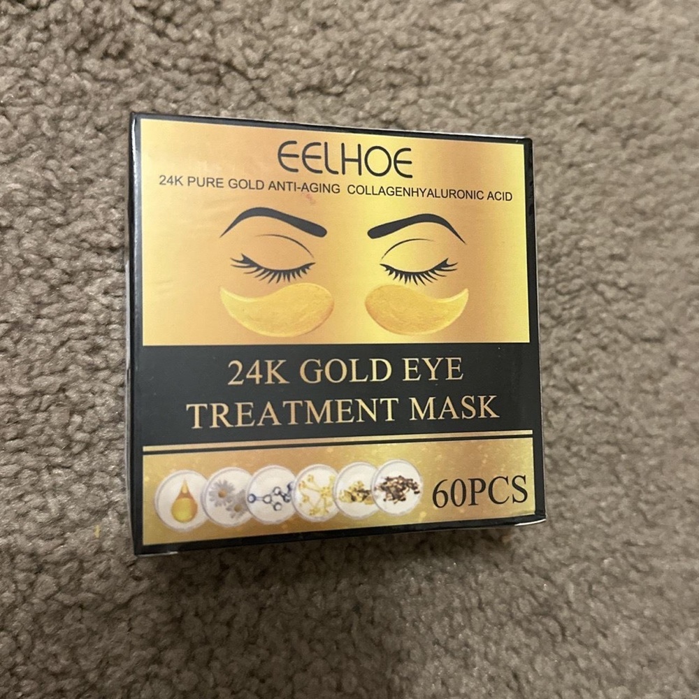 24k Gold under eye mask